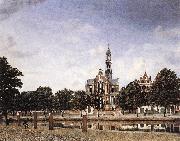 HEYDEN, Jan van der View of the Westerkerk, Amsterdam oil painting artist